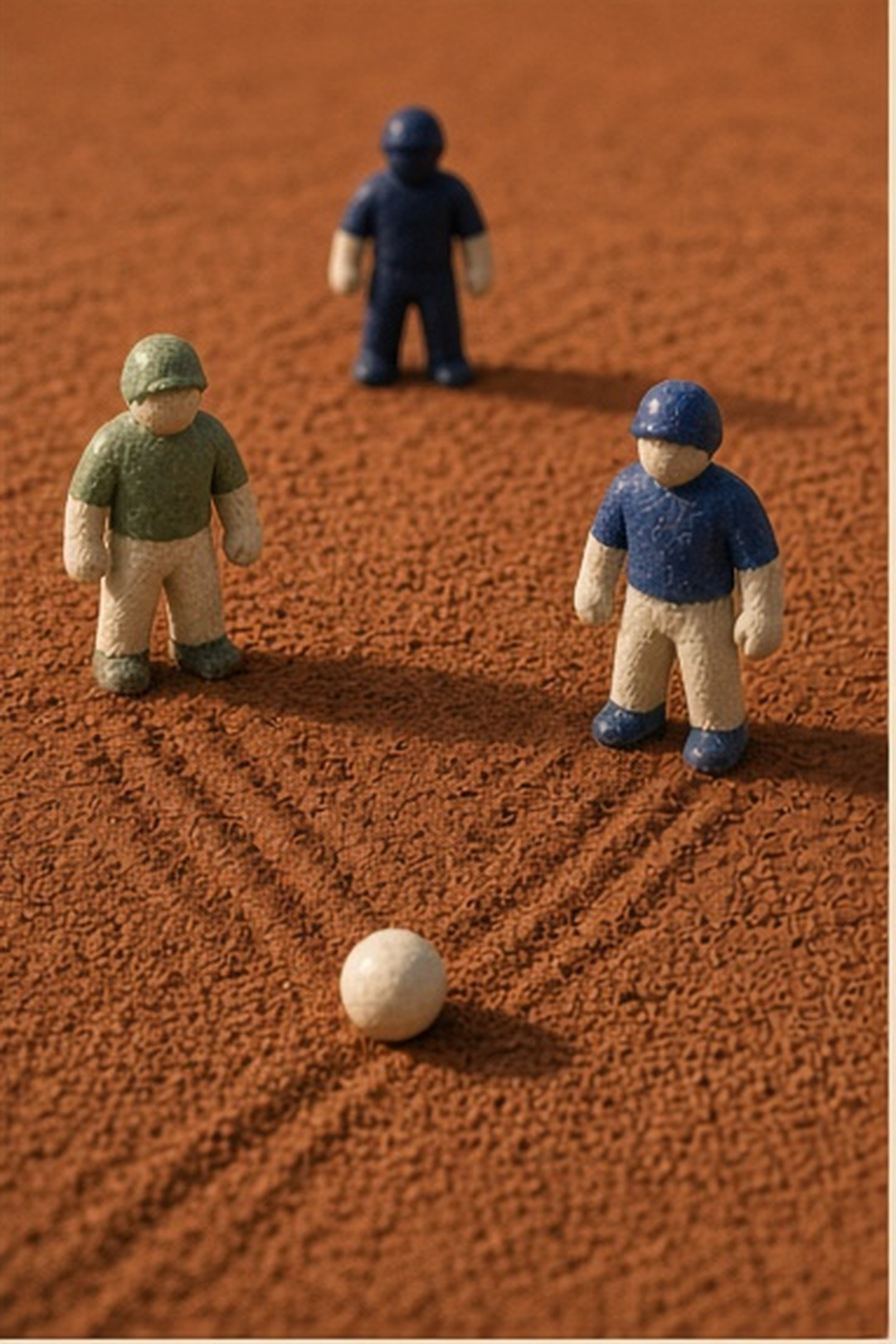 Long ceramic outfield relay