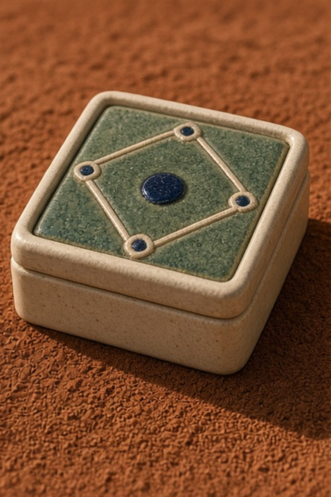 Intentionally blank ceramic scorebook without marks